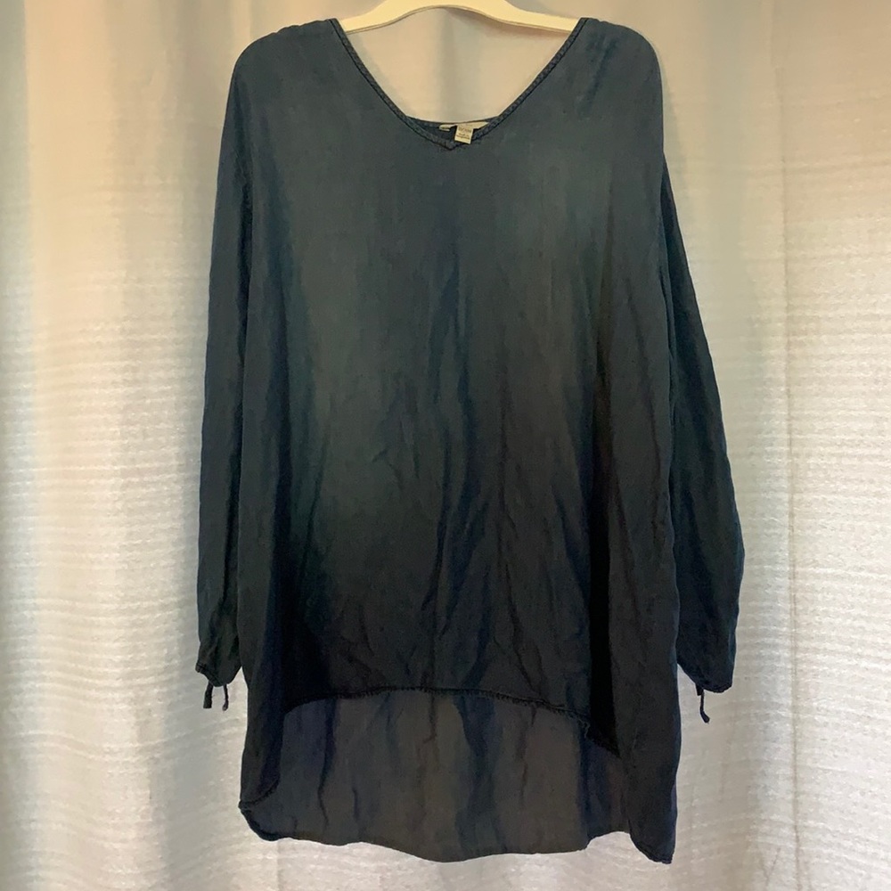 Jean blouse